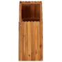 Solid acacia wood flower bed 100x30x50 cm by vidaXL, Pots and planters - Ref: Foro24-45924, Price: 141,13 €, Discount: %