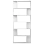 Glossy white shelving/space divider 80x24x192 cm by vidaXL, Bookcases and shelves - Ref: Foro24-800096, Price: 111,62 €, Disc...