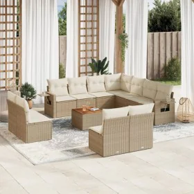 Garden sofa set 12 pieces and brown synthetic rattan cushions by , Garden sets - Ref: Foro24-3256954, Price: 953,10 €, Discou...