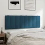 Padded velvet blue headboard 120 cm by , Headboards and footboards - Ref: Foro24-374665, Price: 44,17 €, Discount: %