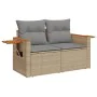 Set Gartensofas mit Kissen 6 Stück synthetisches Rattan beige von , Gartensets - Ref: Foro24-3227018, Preis: 425,11 €, Rabatt: %