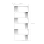 White plywood shelf/divider 80x24x192cm by vidaXL, Bookcases and shelves - Ref: Foro24-800090, Price: 81,20 €, Discount: %