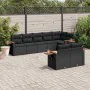 8-teiliges Gartensofa-Set und schwarze synthetische Rattankissen von , Gartensets - Ref: Foro24-3226986, Preis: 575,57 €, Rab...