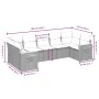 7-teiliges Gartensofa-Set mit grauen PE-Rattan-Kissen von , Gartensets - Ref: Foro24-3259512, Preis: 490,20 €, Rabatt: %