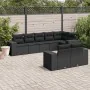 8-piece garden sofa set with black synthetic rattan cushions by , Garden sets - Ref: Foro24-3222814, Price: 645,29 €, Discoun...