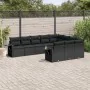 Garden sofa set 10 pieces with black synthetic rattan cushions by , Garden sets - Ref: Foro24-3220684, Price: 652,30 €, Disco...