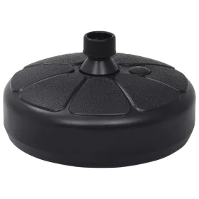 Parasol base fillable with sand/water black 15 L by vidaXL, Umbrella bases - Ref: Foro24-47854, Price: 27,87 €, Discount: %