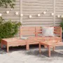 3-seater garden sofa in solid Douglas fir wood by , Modular outdoor sofas - Ref: Foro24-838045, Price: 131,47 €, Discount: %