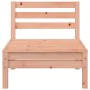 3-seater garden sofa in solid Douglas fir wood by , Modular outdoor sofas - Ref: Foro24-838045, Price: 131,47 €, Discount: %