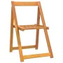 Folding garden chairs 8 pcs solid acacia wood by , Garden chairs - Ref: Foro24-3104965, Price: 246,13 €, Discount: %