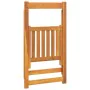 Folding garden chairs 8 pcs solid acacia wood by , Garden chairs - Ref: Foro24-3104965, Price: 246,13 €, Discount: %