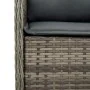 3-piece garden dining set with gray synthetic rattan cushions by , Garden sets - Ref: Foro24-3211955, Price: 286,29 €, Discou...