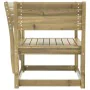 Pine impregnated wood garden chair by , Outdoor sofas - Ref: Foro24-844678, Price: 84,74 €, Discount: %