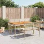 3-piece garden dining set with beige synthetic rattan cushions by , Garden sets - Ref: Foro24-3213584, Price: 379,27 €, Disco...