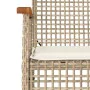 3-piece garden dining set with beige synthetic rattan cushions by , Garden sets - Ref: Foro24-3213584, Price: 379,27 €, Disco...