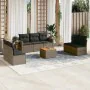 Set mit 8 Gartensofas und Kissen synthetisches Rattangrau von , Gartensets - Ref: Foro24-3256851, Preis: 523,33 €, Rabatt: %