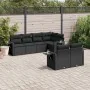 7-piece garden dining set and black synthetic rattan cushions by , Garden sets - Ref: Foro24-3220404, Price: 505,49 €, Discou...