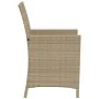 Gartenstühle und Tisch 3 Stück synthetisches Rattan beige Kissen von , Gartensets - Ref: Foro24-365121, Preis: 181,98 €, Raba...