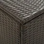 Brown synthetic rattan garden storage box 100x50x50 cm by vidaXL, Outdoor storage boxes - Ref: Foro24-46472, Price: 113,39 €,...