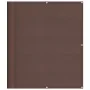 Balcony screen 100% polyester Oxford brown 120x700 cm by , Umbrellas - Ref: Foro24-4000396, Price: 33,90 €, Discount: %