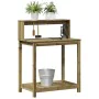 Plantation table with impregnated wood shelves 82.5x50x109.5 cm by , Pot stands - Ref: Foro24-832411, Price: 65,96 €, Discoun...