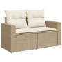 Garden sofa set with beige cushions 10 pieces synthetic rattan by , Garden sets - Ref: Foro24-3256590, Price: 637,69 €, Disco...