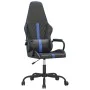 Gaming chair in black and blue synthetic leather by , Gaming chairs - Ref: Foro24-3143787, Price: 112,74 €, Discount: %