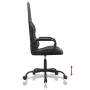 Gaming chair in black and blue synthetic leather by , Gaming chairs - Ref: Foro24-3143787, Price: 112,74 €, Discount: %