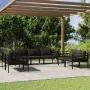 Garden furniture set 7 pieces and cushions anthracite gray aluminum by , Garden sets - Ref: Foro24-3107796, Price: 942,14 €, ...