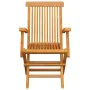 Garden chairs 6 units teak wood with burgundy cushions by , Garden chairs - Ref: Foro24-3062565, Price: 438,27 €, Discount: %