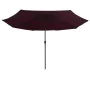 Outdoor-Regenschirm mit burgunderroter Metallstange 390 cm von , Sonnenschirme - Ref: Foro24-47382, Preis: 78,13 €, Rabatt: %