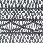 Anthracite gray cotton macramé curtain 140x240 cm by , Curtains and curtains - Ref: Foro24-323996, Price: 53,71 €, Discount: %