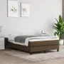 Box spring bed with dark brown fabric mattress 120x190 cm by , Beds and slatted bases - Ref: Foro24-3269660, Price: 332,00 €,...