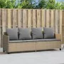 Sonnenliege mit beigen Kissen aus synthetischem Rattan von , Liegen - Ref: Foro24-368347, Preis: 235,15 €, Rabatt: %