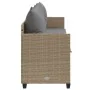 Sonnenliege mit beigen Kissen aus synthetischem Rattan von , Liegen - Ref: Foro24-368347, Preis: 235,15 €, Rabatt: %