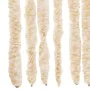 Beige-weißer Chenille-Fliegenschutzvorhang, 100 x 220 cm von , Moskitonetze für Fenster - Ref: Foro24-377344, Preis: 64,08 €,...