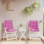 2pcs Low Back Chair Cushions Pink Oxford Fabric by , Cushions for chairs and sofas - Ref: Foro24-377731, Price: 48,30 €, Disc...