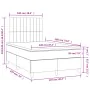 Boxspringbett mit Matratze und LED-Samt in Dunkelgrün, 120 x 190 cm von , Betten und Lattenroste - Ref: Foro24-3270326, Preis...