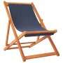 Klappbare Strandkörbe 2 Einheiten aus blauem Stoff von , Gartenstühle - Ref: Foro24-3214492, Preis: 103,29 €, Rabatt: %