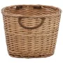 Firewood basket with carrying handles natural willow 58x42x29cm by vidaXL, Firewood bags and holders - Ref: Foro24-286982, Pr...