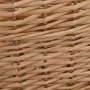 Firewood basket with carrying handles natural willow 58x42x29cm by vidaXL, Firewood bags and holders - Ref: Foro24-286982, Pr...