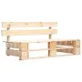 6-piece pallet furniture and impregnated pine wood cushions by , Garden sets - Ref: Foro24-3066902, Price: 428,27 €, Discount: %