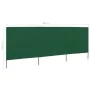 3-panel beach windshield green fabric 400x160 cm by , Umbrellas - Ref: Foro24-47149, Price: 59,14 €, Discount: %