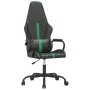 Gaming-Stuhl mit grüner und schwarzer Kunstledermassage von , Gaming-Stühle - Ref: Foro24-345560, Preis: 112,74 €, Rabatt: %