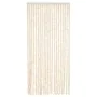 Beige and white chenille anti-fly curtain 56x185 cm by , Mosquito nets for windows - Ref: Foro24-377339, Price: 35,27 €, Disc...