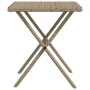 Sun loungers with table 2 units beige synthetic rattan by , Loungers - Ref: Foro24-368255, Price: 241,26 €, Discount: %