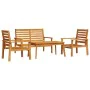 Garden furniture set 4 pieces solid acacia wood by , Garden sets - Ref: Foro24-3211794, Price: 285,75 €, Discount: %