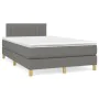 Boxspringbett mit dunkelgrauer Stoffmatratze 120x190 cm von , Betten und Lattenroste - Ref: Foro24-3269787, Preis: 375,05 €, ...