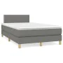 Boxspringbett mit dunkelgrauer Stoffmatratze 120x190 cm von , Betten und Lattenroste - Ref: Foro24-3269766, Preis: 368,69 €, ...