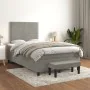 Box spring bed with light gray velvet mattress 120x190 cm by , Beds and slatted bases - Ref: Foro24-3270463, Price: 435,19 €,...